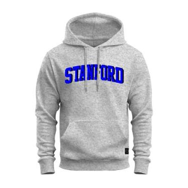 Imagem de Moletom StandFord Blusa De Frio Agasalho Varias Cores - Nexstar, Cinza