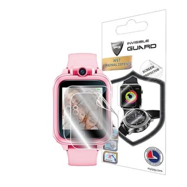 Imagem de IPG Protetor de tela de hidrogel para crianças Awatty S9 Smart Watch (2 unidades) Película transparente HD invisível antiarranhões - suave/autorreparação/bolha para S9