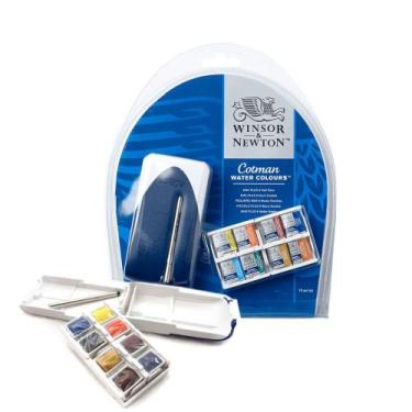 Imagem de Estojo Pastilha Aquarela Cotman 10 unidades Winsor & Newton - 0390396