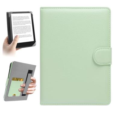 Imagem de HoYiXi Capa universal para leitor de e-book de 6 a 6,8 polegadas compatível com Kindle Paperwhite/15.2 cm Novo Kindle 2022 e 2019/Kobo Clara HD/Kobo Clara 2E, 15.2 cm EReader capa protetora bolso