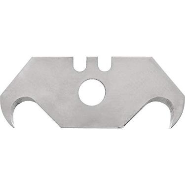 Imagem de Lâmina Trapezoidal Para Estilete, Curva, Com 10 Peças, Lt 001, Vonder.