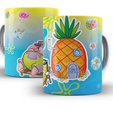 Imagem de Caneca Xicara Personalizada Bob Esponja - X-Colour, 18