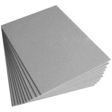 Imagem de 15 Placas Papel Papelão Paraná Cinza 1,9 Holler A3 42x29,7 - Dz Group