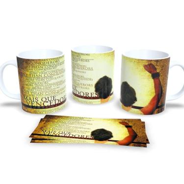 Imagem de Canecas Evangélicas Cristã Personalizadas Fé e Inspiração em Cada Gole
