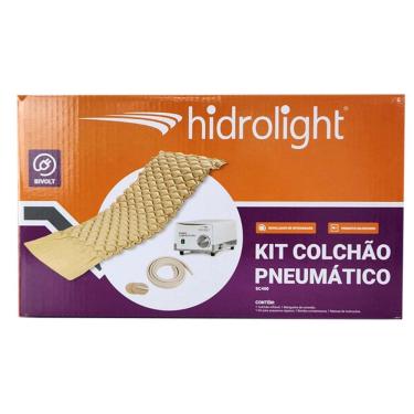 Imagem de Kit Colchão Pneumático Ortopédico Bivolt