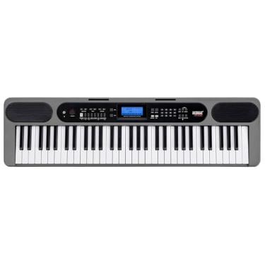 Imagem de Teclado Musical Kobe Kb-400 5/8 61 Teclas Com Sensibilidade Conexão Midi Usb Entrada P/Pedal Sustain 500 Timbres