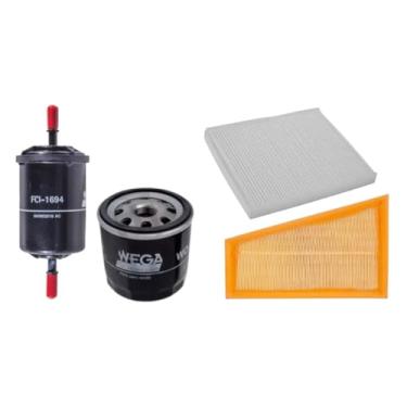 Imagem de KIT FILTROS KA+ 1.0 1.5 12V 16V NEW FIESTA 1.5 1.6 16V ECO 1.6 16V 2015 EM DIANTE