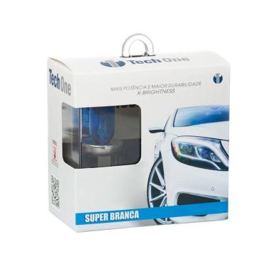 Imagem de Lampada Super Branca Techone H9 55w 8500k Com Inmetro
