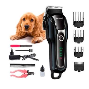 Imagem de Máquina De Tosa Pet Bivolt Profissional Kemei Km-1991