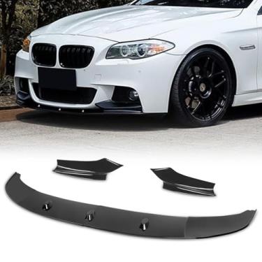 Imagem de Archaic Archaic Spoiler De Para-Choque Dianteiro Para Bmw 2011-2016 Série 5 F10, Spoiler De Ar De Queixo Para 520I/528I/535I/550I M Sport, Preto Brilhante