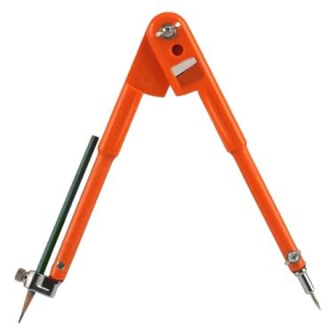 Imagem de Bússola grande para desenhar círculos, ferramenta de geometria de bússola profissional de liga de zinco, bússola de desenho ajustável, para carpinteiro, desenho, bússola de desenho