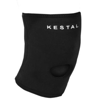 Imagem de Joelheira Com Orifício Reforçado Curta Ksn037 Kestal - Preto - M-Unissex