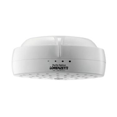 Imagem de Chuveiro Elétrico de Parede Fashion Multitemperatura Lorenzetti Branco 7500W 220V