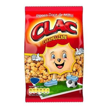 Imagem de Kit c/ 3 Pipoca Doce Clac Pacote 50g