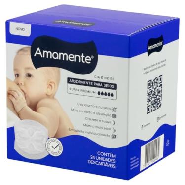 Imagem de Absorvente Para Seios Dia e Noite Amamente® 24 UN