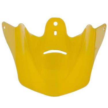 Imagem de Pala Pro Tork Capacete Liberty Solid Peça Reposição Reparo, AMARELO, Ú