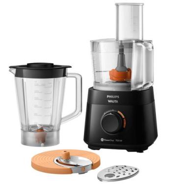 Imagem de Multiprocessador PowerChop Philips Walita Preto 750W + 4 acessórios in