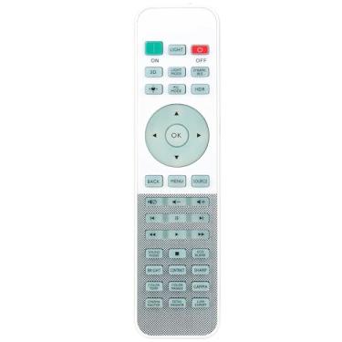 Imagem de Controle remoto de substituição aplicável para projetor BenQ DLP W1090 W1700 W1120 TH683 W1070+ W1110 W2000 W2000+ W3000 HT2550 HT1075 HT2150ST HT2050 MH684 TH66 70 W1 080ST+ TK800M HT1085ST W1075