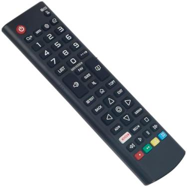 Imagem de AKB75675312 AKB75675302 Controle remoto de substituição compatível com LG HD HDR LED Smart TV 32LM550BPLB 43LM5760PTC 43LM5600PTC 43LM6300PVB 65UN7240PVG 50UN7300PTC 65UN73500PTC PTD 49UNIDADE 7290PTF