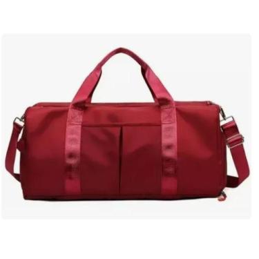 Imagem de Bolsa para Viagem Passeio e Treino Mala Transversal - TR Bolsas, Verme