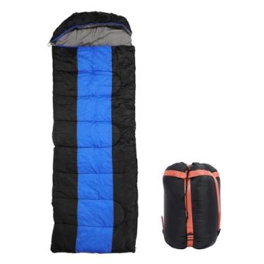 Imagem de TOPINCN Saco de Dormir de Aquecimento Elétrico, Elementos de Aquecimento de Fibra de Carbono, Compactos, para Acampamento de Inverno, Caminhando de Caminhada de Mochila (Azul)