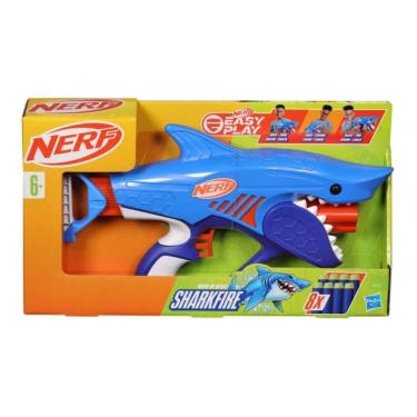 Imagem de Lanca Dardos - Nerf - Jr Wild Sharkfire - Tubarao HASBRO
