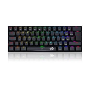 Imagem de Teclado Mecânico Dragonborn K630 Rgb Preto Switch Brown Abnt