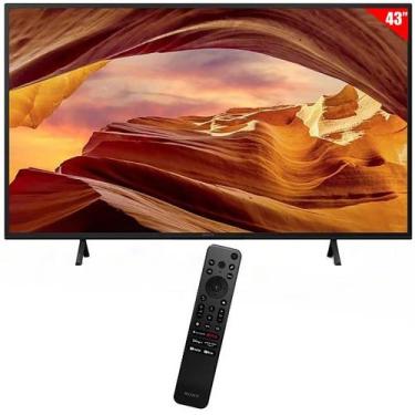 Imagem de Smart TV LED 43 Polegadas SONY KD-43X77L 4K Ultra HD Android TV Wi-Fi 