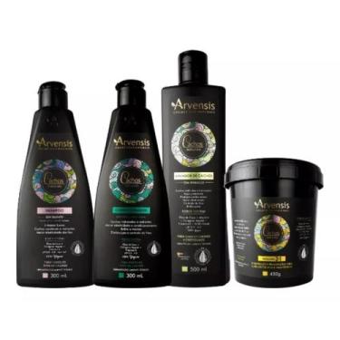 Imagem de Kit Cachos Arvensis Sh+Cond+Ativ Crespos 500Ml+Masc.2X1 450G