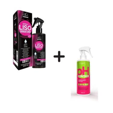 Imagem de Kit 2 Spray Tratamento Capilar Pós Química Liso Obrigatório - Belkit, 
