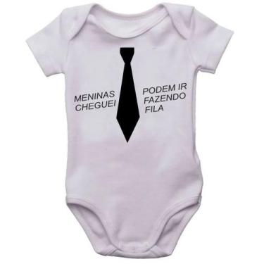 Imagem de Body infantil meninas podem ir fazendo fila roupinha de bebê - Mago da