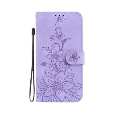 Imagem de Capa De Telefone Em Couro Samsung Galaxy Com Slot Para Cartão Para A56