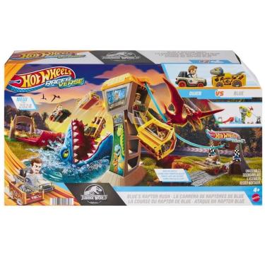 Imagem de Pista Hot Wheels RacerVerse Jurassic World - Mattel