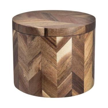Imagem de Saleiro chevron 400 ml mde home style, NATURAL