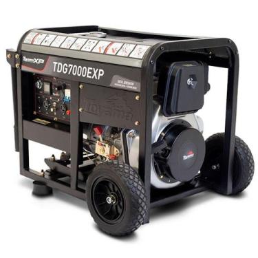 Imagem de Gerador XP ATS Ready Diesel TDG7000EXP 418cc 6 Kva partida Manual e El