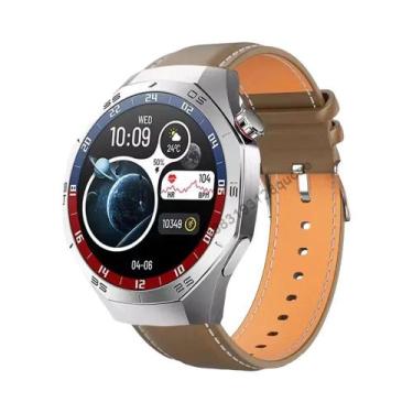 Imagem de Relógio Inteligente Masculino 5 pro 2025 Tela HD AMOLED GPS Monitor De