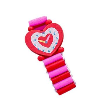 Imagem de Azul colorido coração estrela relógio flor elástico pulseira brinquedo