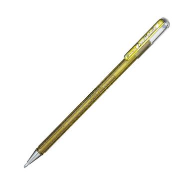 Imagem de Caneta gel 1.0mm Hybrid Dual Metallic Dourada - Pentel