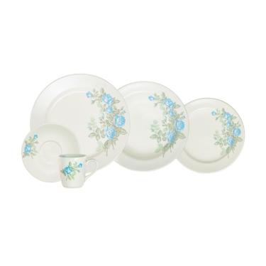 Imagem de Jogo de Jantar Brisa Azul 20 Peças Porcelana Schmidt