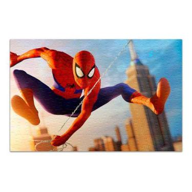 Imagem de Quebra Cabeça Homem-Aranha Personalizado 120 Peças 003 - Pomp's geek