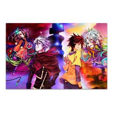 Imagem de Quebra Cabeça No Game No Life Personalizado 120 Peças 001 - Pomps Geek