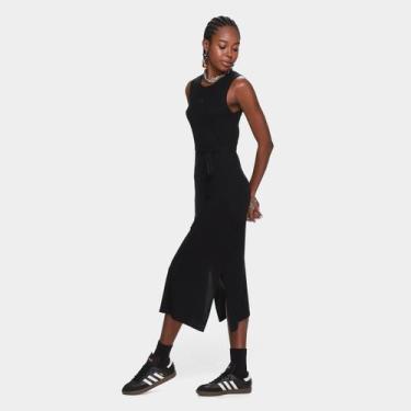 Imagem de Vestido Ellus Casual Feminino, Preto, EP