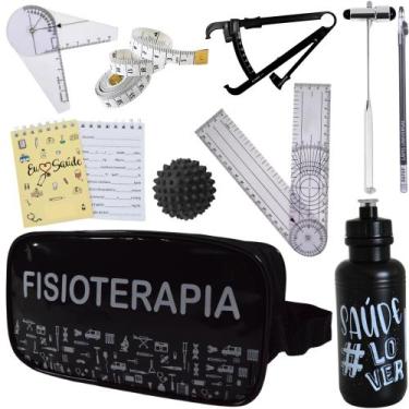 Imagem de Kit De Fisioterapia Goniometro Martelo Buck - Love Saude, NECESSAIRE F