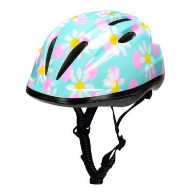 Imagem de Capacete BebeFun Girl para bicicleta rosa para crianças de 3 a 10 anos