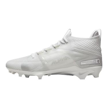 Imagem de Nike Chuteiras Alpha Menace 4 Elite (Branco/Prata Metálica), Branco/prata metálica., 44