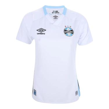 Imagem de Camisa Feminina Umbro Grêmio I Branca 2022-Feminino