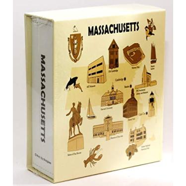 Imagem de Álbum de fotos em relevo Massachusetts 100 fotos/4x6