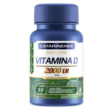 Imagem de Kit 2 Vitamina D 2000Ui Catarinense 30 Cápsulas