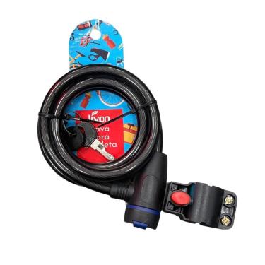 Imagem de Cadeado Para Bicicleta 1,2x120cm Spo