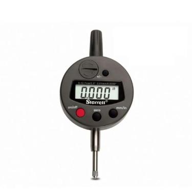 Imagem de Relógio Comparador Eletrônico Starrett 3600m-5 12,7mm Resolução 0,01mm – Preciso E Profissional